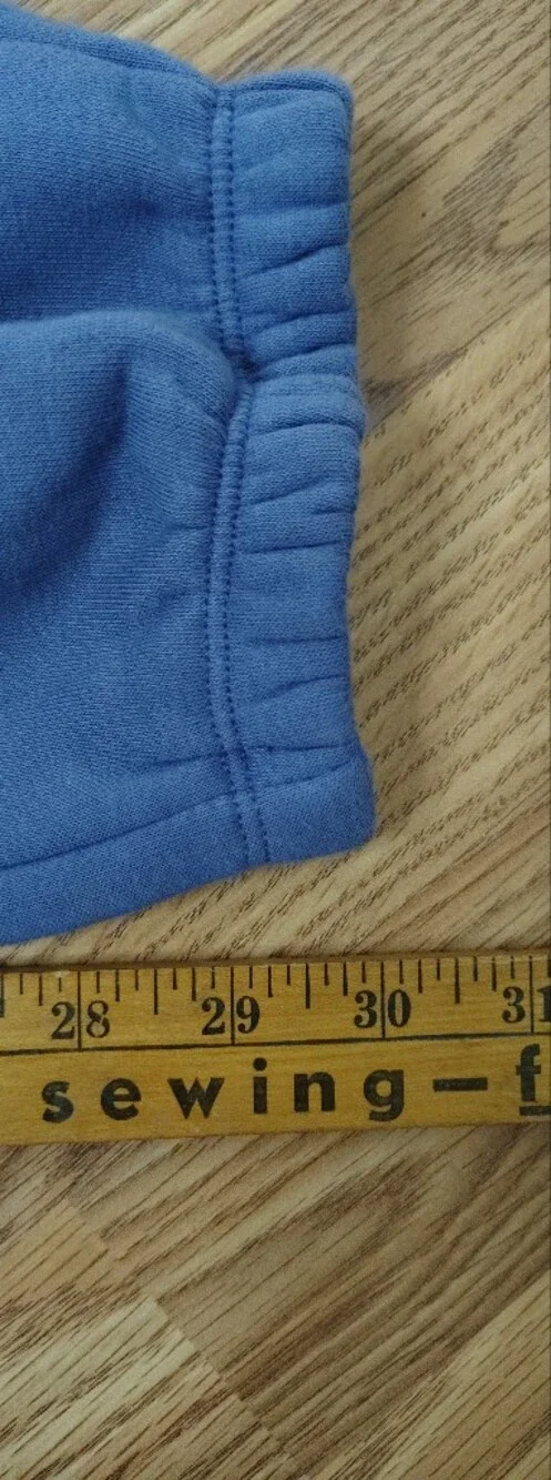 Champion Sweatpants Blue with Pockets and Drawstring Size Large